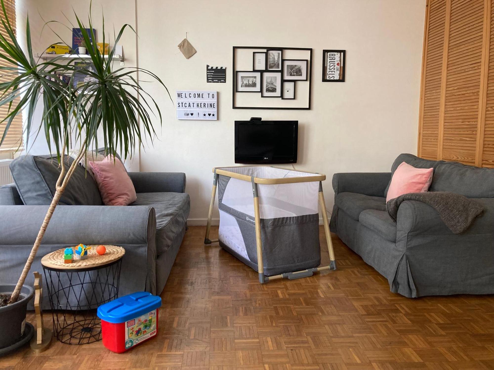St Catherine - Sweet Home - Bxl - Studio Apartment With City View Bruxelles Esterno foto